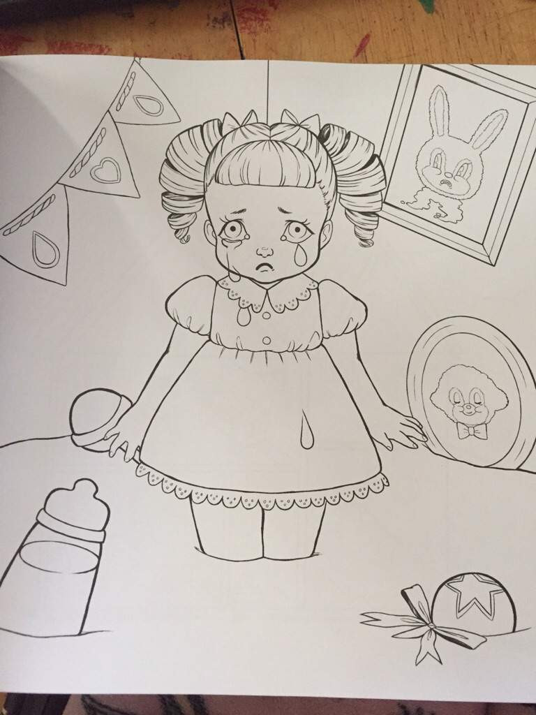 Cry Baby Coloring Book
 Crybaby Coloring Book 🎈🖍