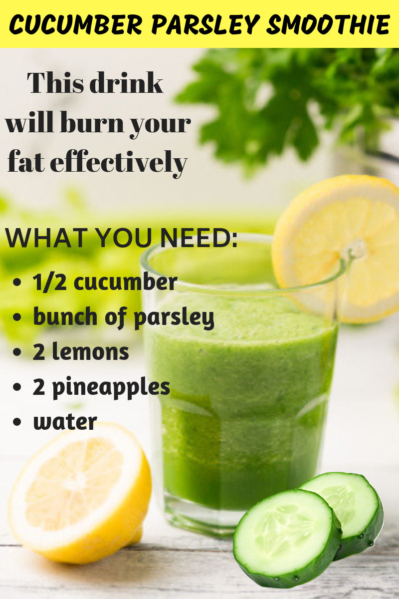 Cucumber Smoothie Recipes For Weight Loss
 Pin on Papa bun