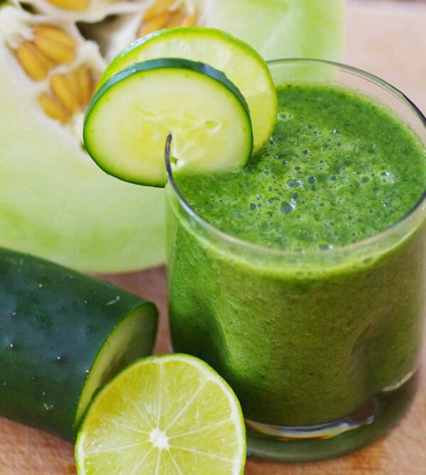Cucumber Smoothie Recipes For Weight Loss
 Melon Cucumber Weight Loss Green Smoothie Recipe with Mint