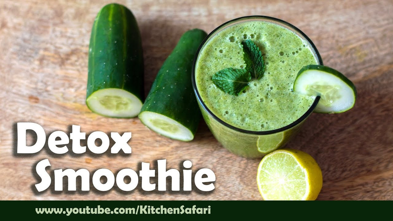 Cucumber Smoothie Recipes For Weight Loss
 Cucumber Detox Smoothie