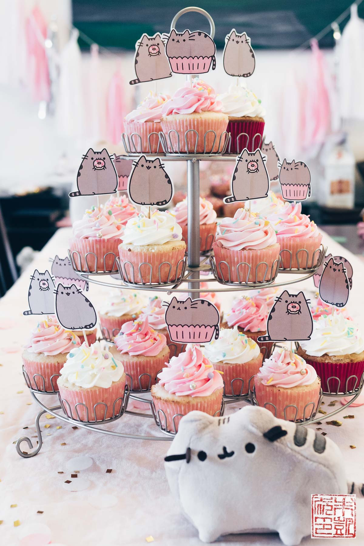 Cupcake Birthday Party
 Pusheen Birthday Party for a 4 Year Old Dessert First