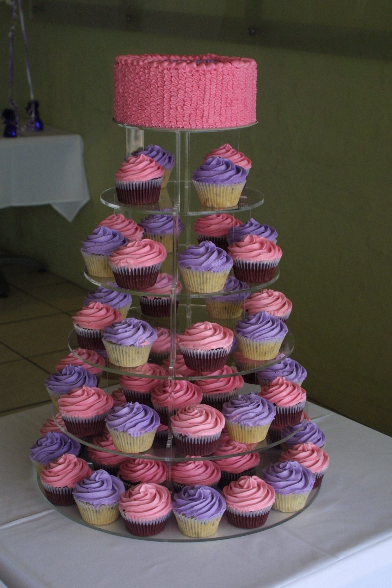 Cupcake Birthday Party Ideas
 Pretty in Pink & Purple