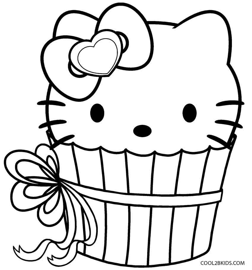 Cupcake Coloring Pages For Kids
 Free Printable Cupcake Coloring Pages For Kids