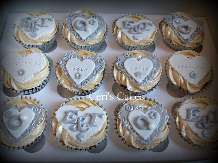 Cupcake Ideas For Engagement Party
 engagement cupcakes2 2640×1980