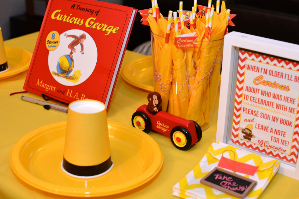 Curious George Birthday Decorations
 Readers Favorite Curious George Birthday Party Project