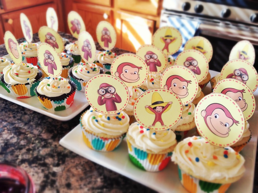 Curious George Birthday Decorations
 Curious George Birthday Party Food