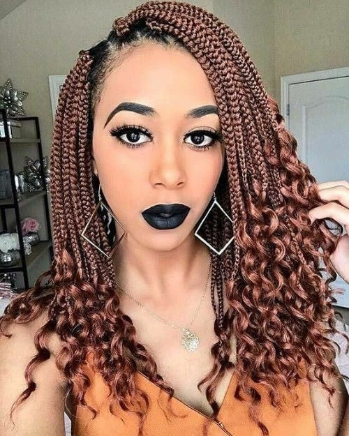 Curled Braided Hairstyles
 Boost your Next Hairstyle with Short Box Braids