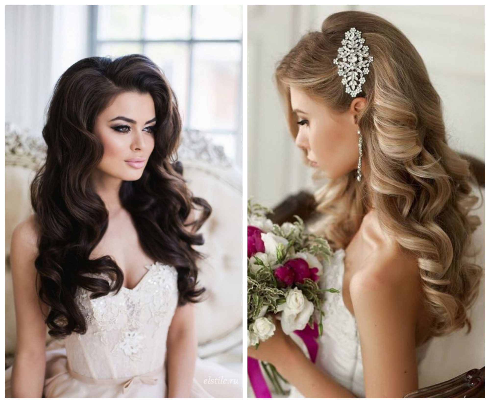 Curls Wedding Hairstyles
 5 Bridal Hairstyles For Your Wedding Day Azazie
