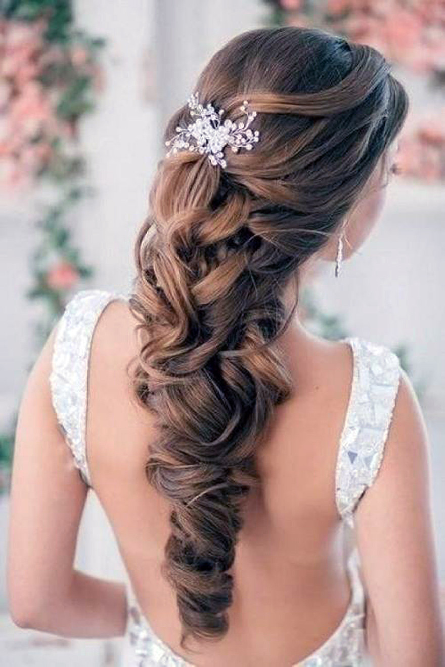Curls Wedding Hairstyles
 Wedding Hairstyles Down Curly For Bride Fashion