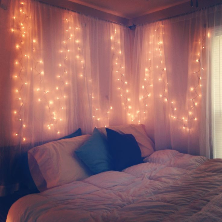 Curtain Lights Bedroom
 10 Headboard Ideas for Fall Pretty Designs