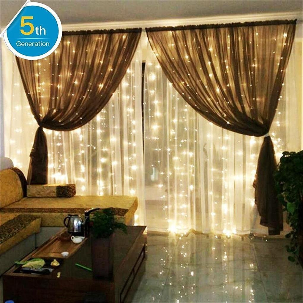 Curtain Lights Bedroom
 AMARS Safe Voltage Bedroom String LED Curtain Lights