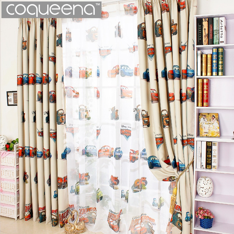 Curtains For Boy Bedroom
 Cartoon Car Curtains for Living Room Boys Bedroom Kids