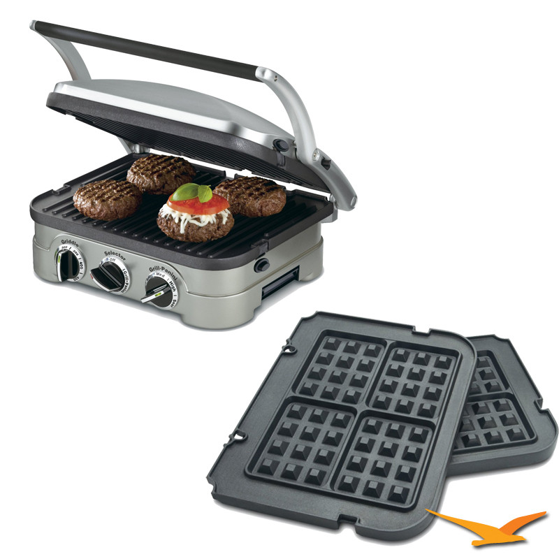 Cusinart Panini Grill
 Cuisinart GR 4N 5 in 1 Grill Griddler Panini Maker Bundle