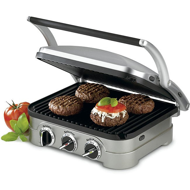 Cusinart Panini Grill
 Shop Cuisinart GR 4FR Stainless Steel 4 in 1 Grill