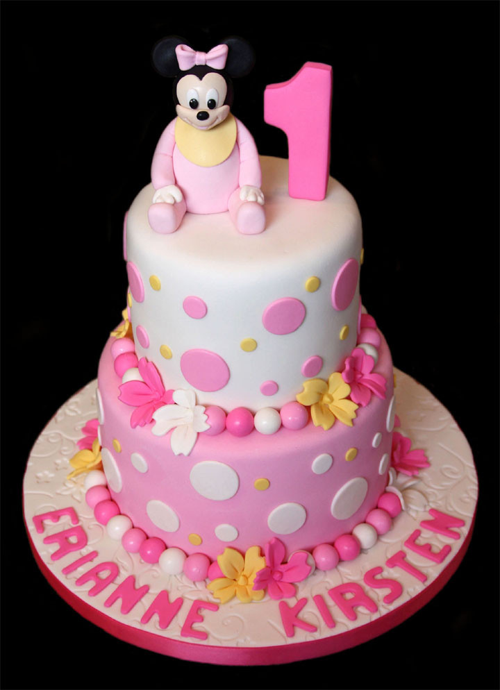 Custom Birthday Cakes Near Me
 SugarBabies Mickey Minnie Mouse Birthday Cake Gallery