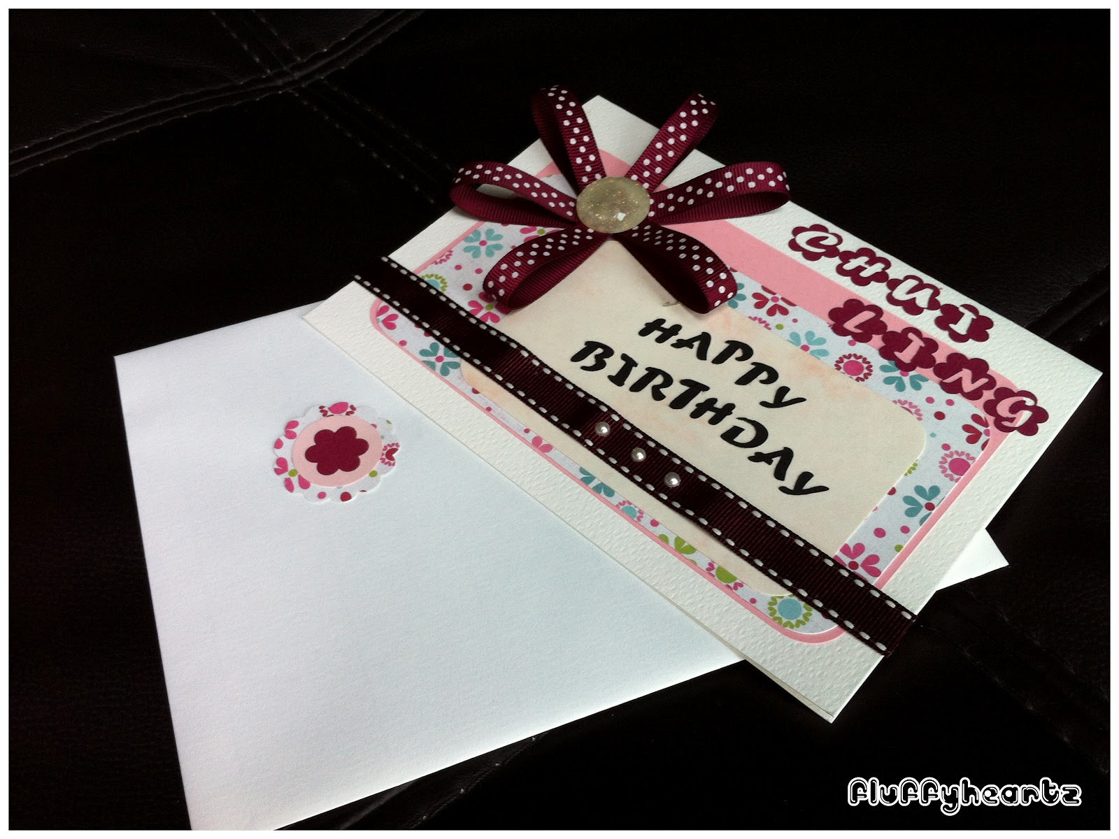 Custom Birthday Cards
 Fluffyheartz ♥ Personalized Birthday Cards for female