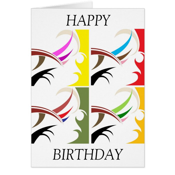 Custom Birthday Cards
 Custom made Happy Birthday card