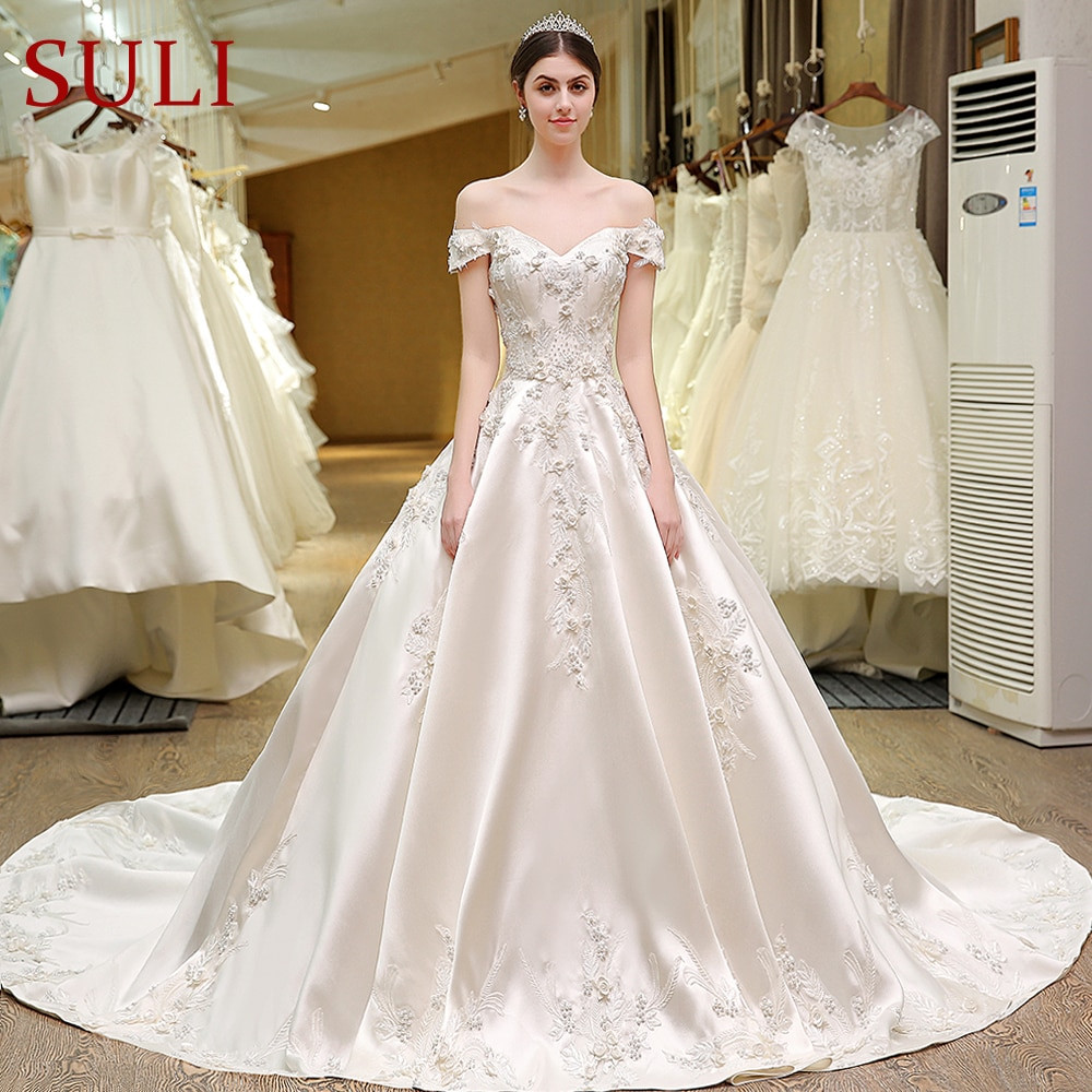 Custom Wedding Gowns
 SL 82 Sweetheart Bling Bridal Gowns Designer vestido de