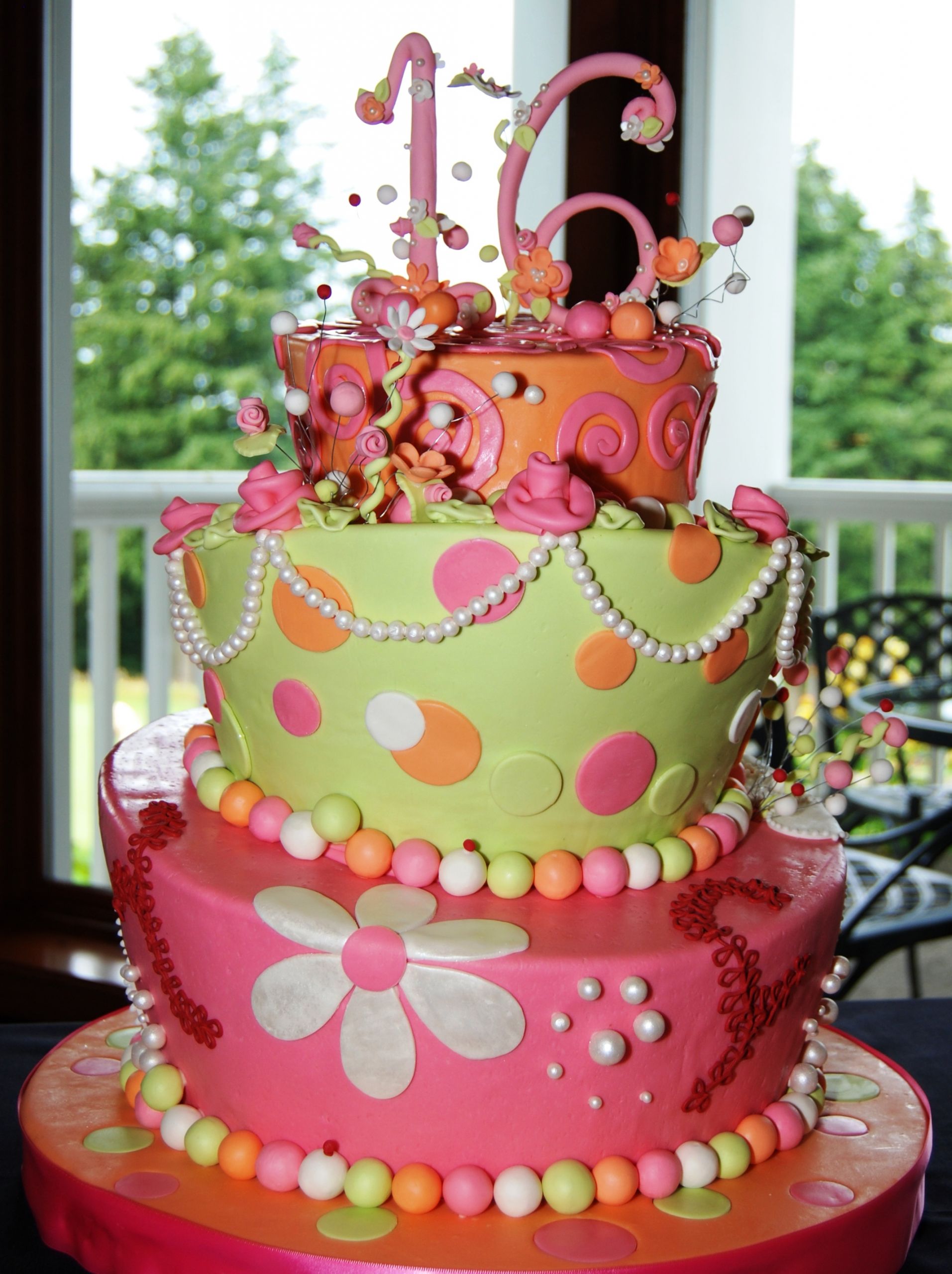Customized Birthday Cakes
 Custom Birthday Cakes Laurie Clarke Cakes Portland OR