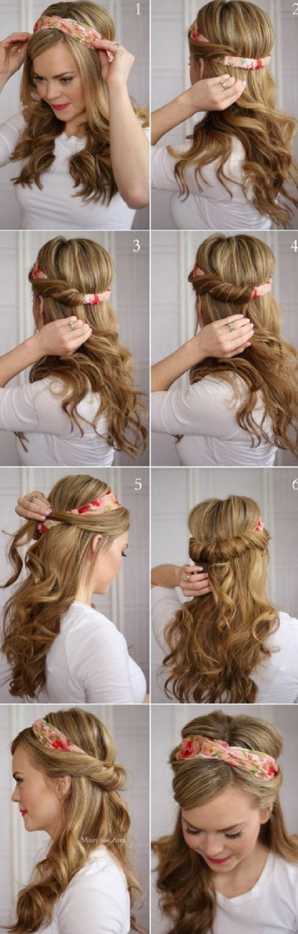 Cute And Easy Hairstyles For Long Hair
 25 Easy Hairstyles for long hair