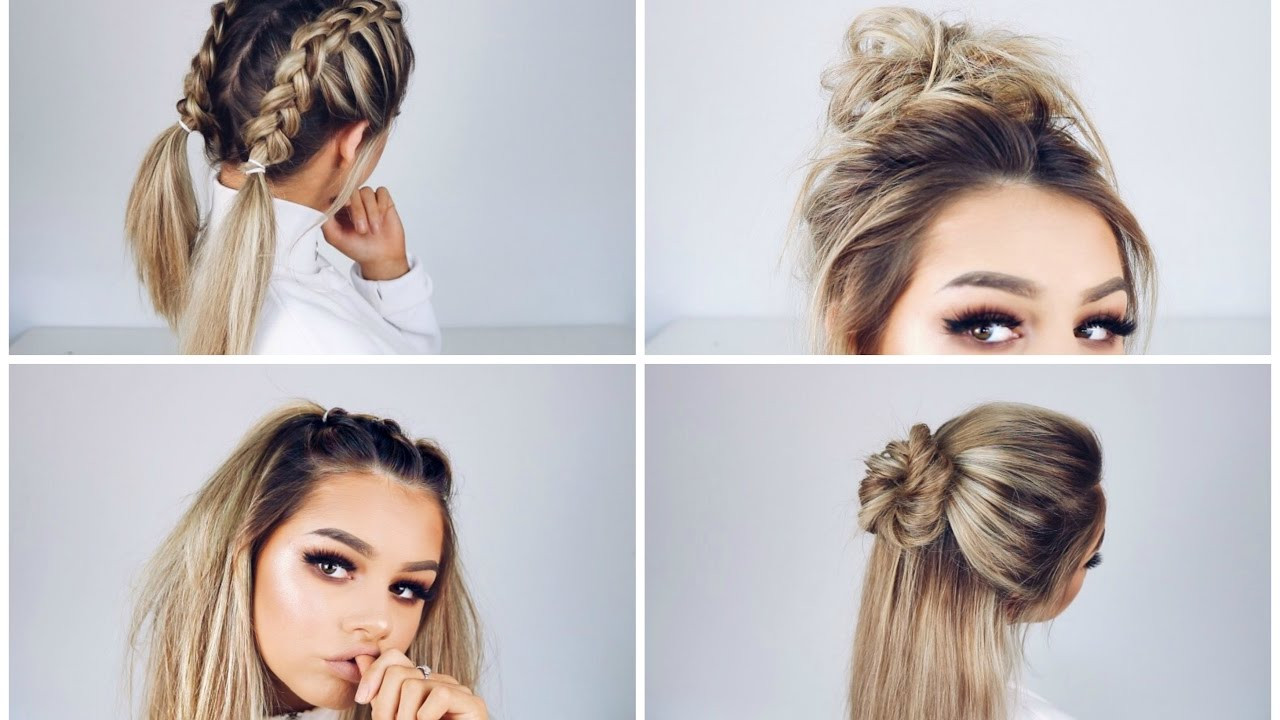 Cute And Easy Hairstyles For Long Hair
 QUICK AND EASY HAIRSTYLES