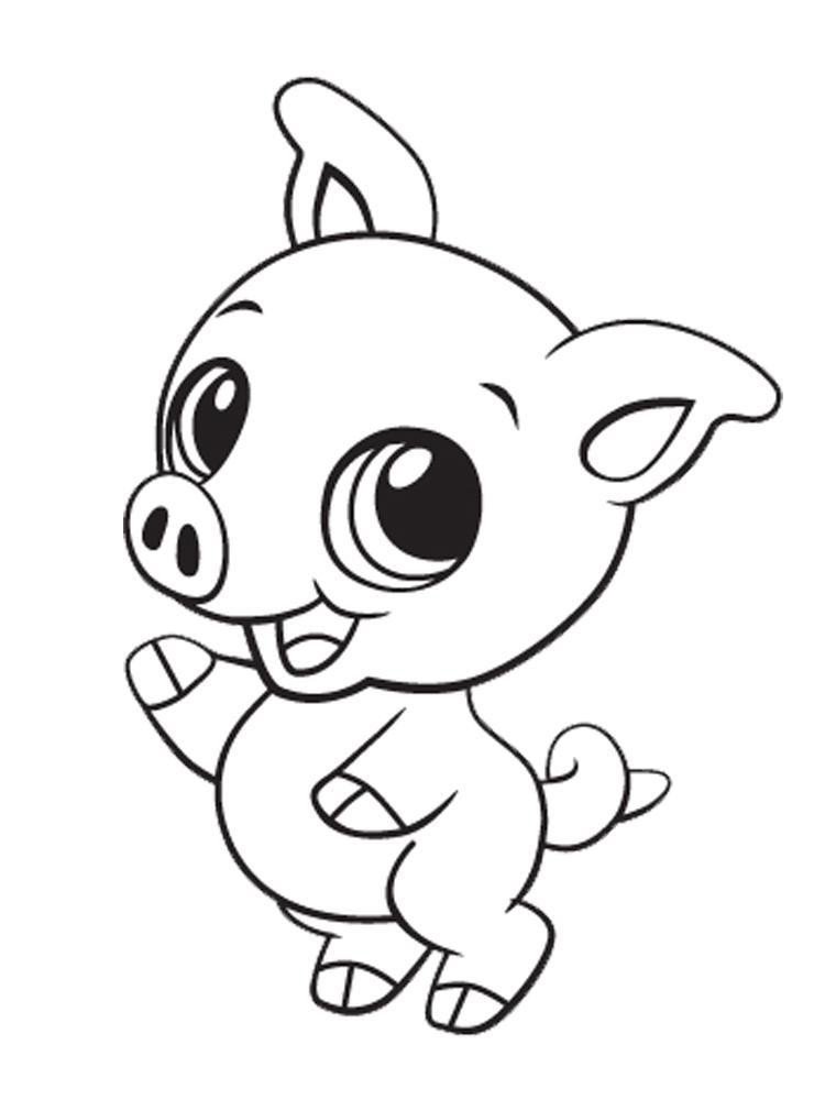Cute Baby Animal Coloring Pages Printable
 Coloring Pages Cute Baby Animals Coloring Home