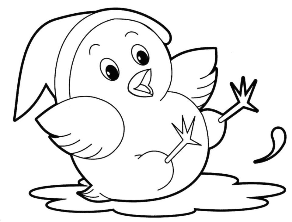 Cute Baby Animal Coloring Pages To Print
 20 Free Printable Cute Animal Coloring Pages