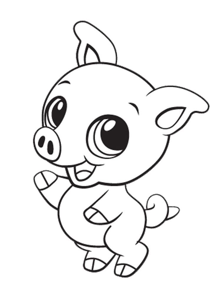 Cute Baby Animal Coloring Pages To Print
 Coloring Pages Cute Baby Animals Coloring Home