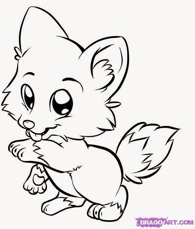 Cute Baby Animal Coloring Pages To Print
 Coloring Pages Cute Animals Best Coloring Pages