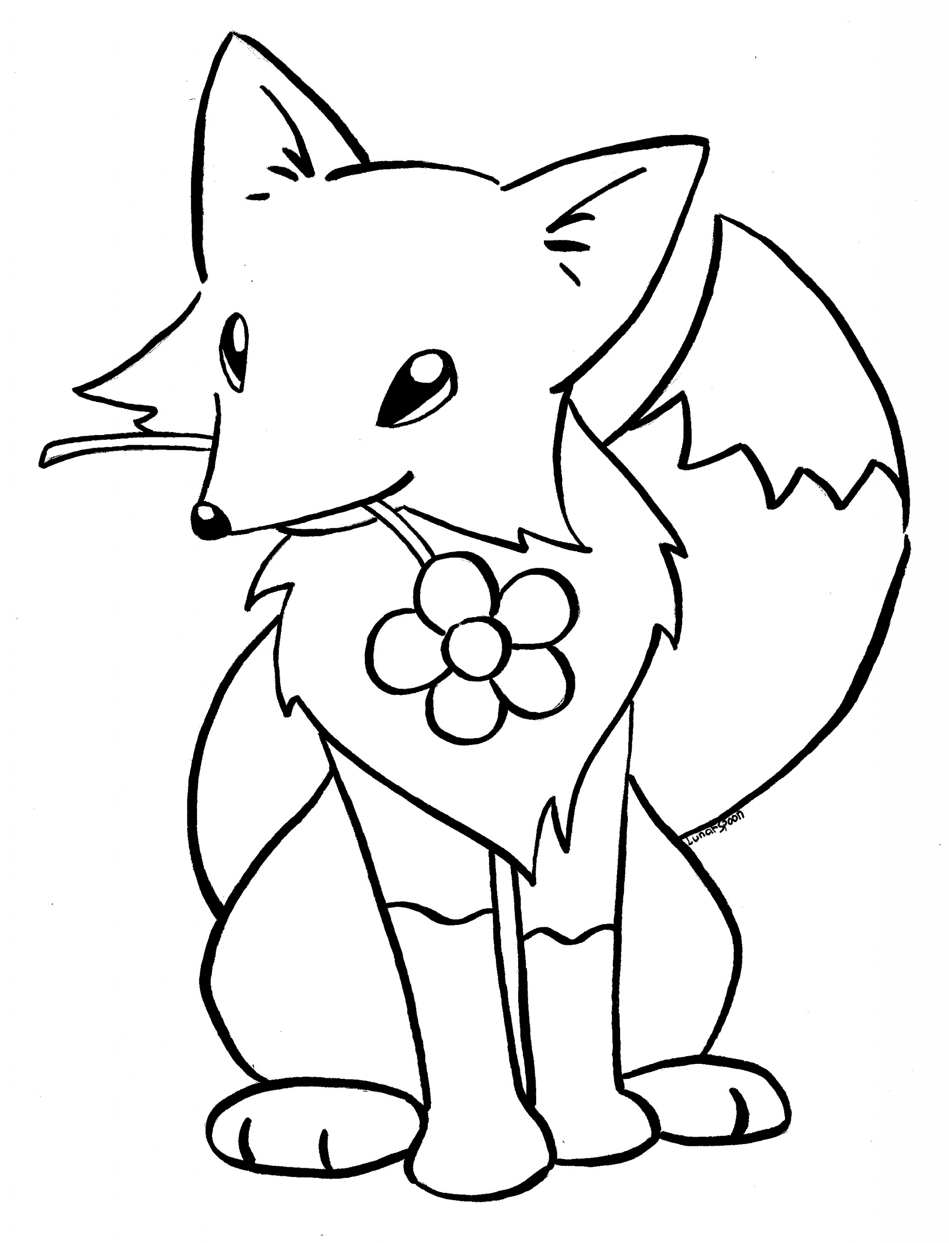 Cute Baby Fox Coloring Pages
 Cute Baby Fox Coloring Pages Coloring Home