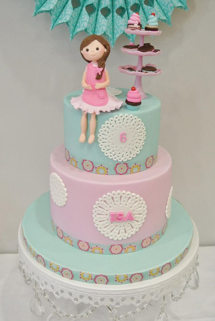 Cute Birthday Cakes
 1036 best Parties For Girls 2 images on Pinterest