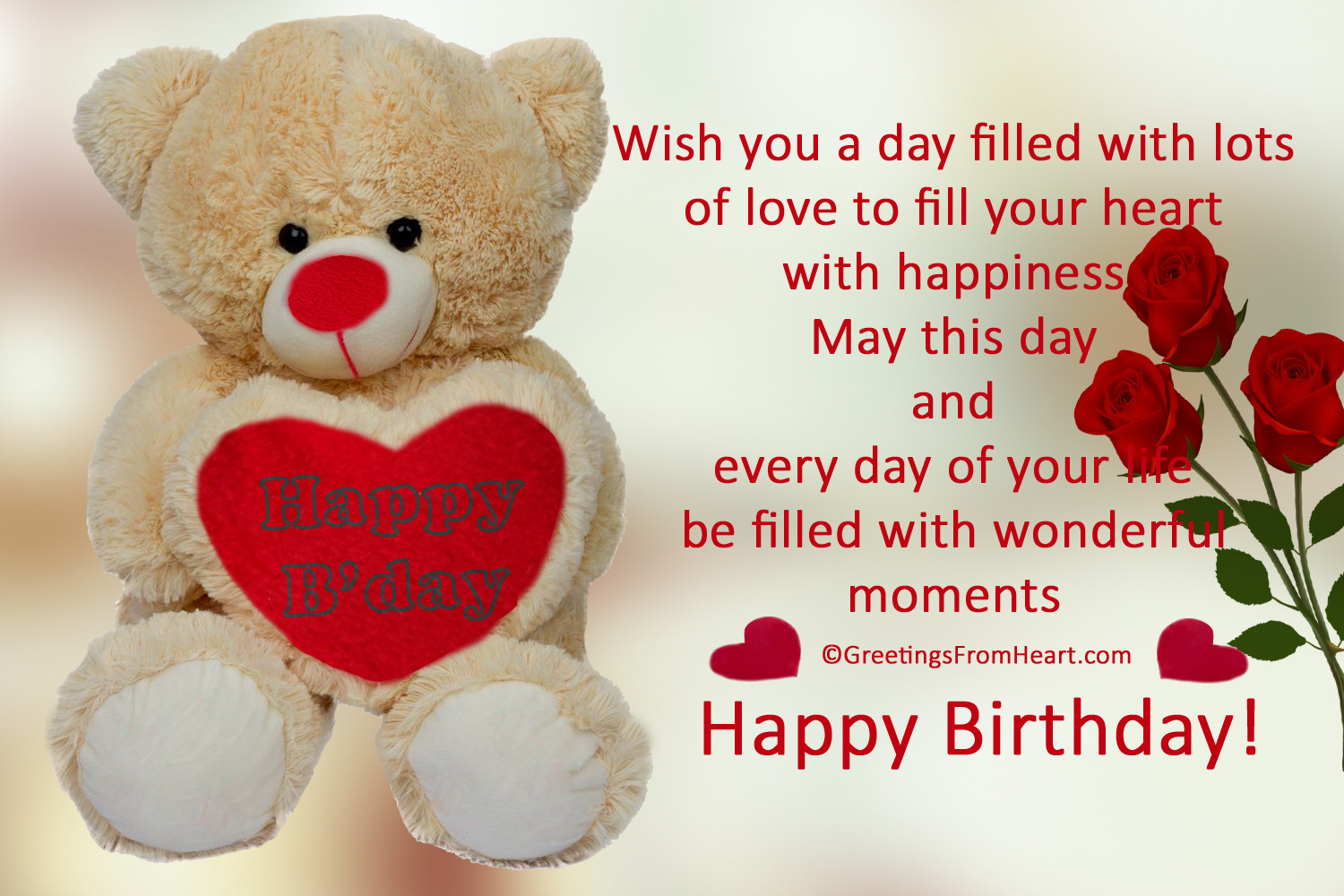 Cute Birthday Wishes
 Cute Birthday Greetings Cute birthday Wishes