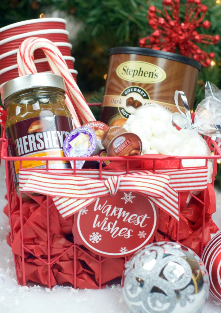 Cute Christmas Gift Basket Ideas
 Hot Chocolate Gift Basket – Fun Squared
