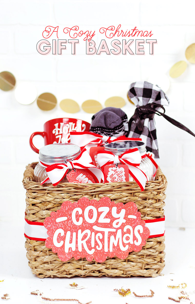 Cute Christmas Gift Basket Ideas
 A Cozy Christmas A Christmas Gift Basket Idea Persia Lou
