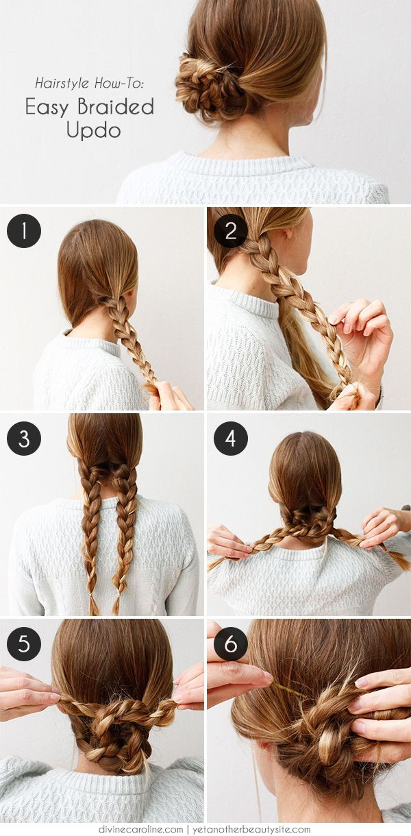 Cute Easy Braided Hairstyles
 20 Cute and Easy Braided Hairstyle Tutorials