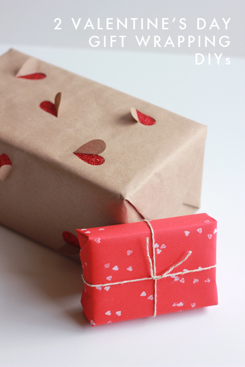 Cute Gift Wrapping Ideas For Boyfriend
 2 simple Valentine s Day t wrapping ideas The House