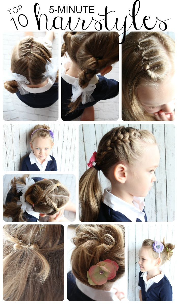 Cute Hairstyles Easy
 10 Easy Hairstyles for Girls Somewhat Simple