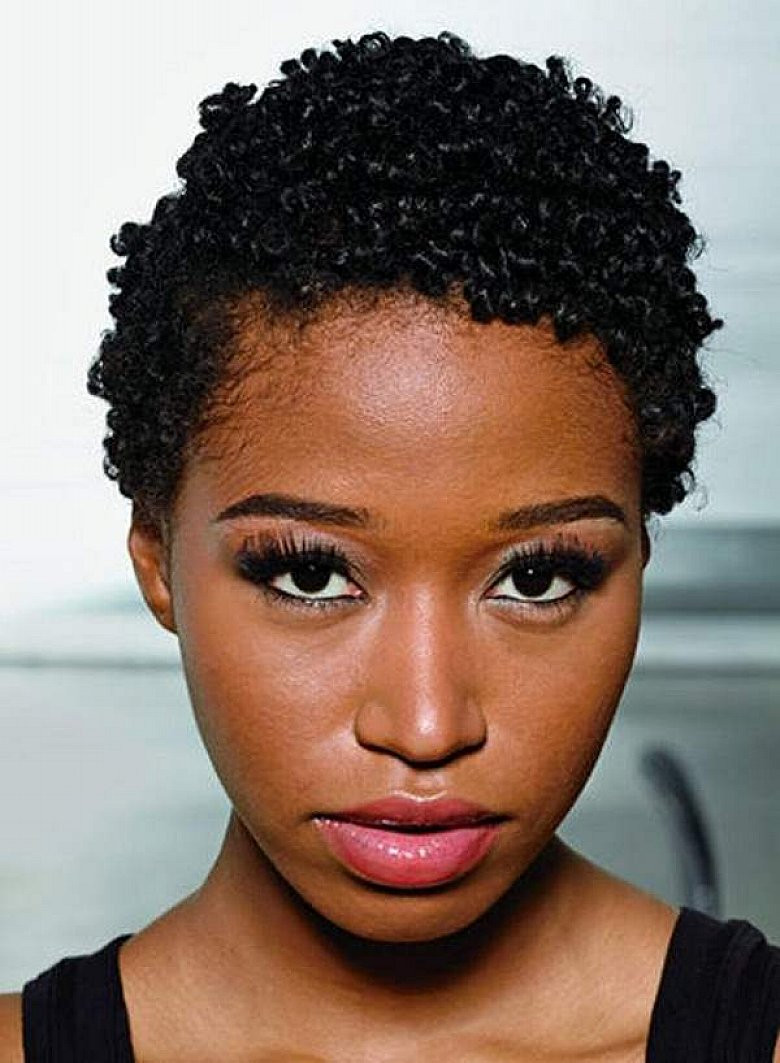 Cute Hairstyles For Short Naturally Curly Hair
 24 Cute Curly and Natural Short Hairstyles For Black Women