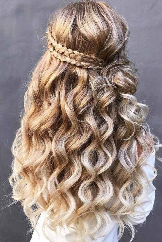 Cute Hairstyles With Hair Down
 Try 42 Half Up Half Down Prom Hairstyles