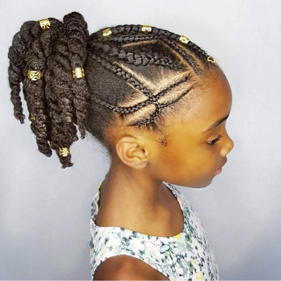 Cute Natural Braided Hairstyles
 Cute braid and twist style