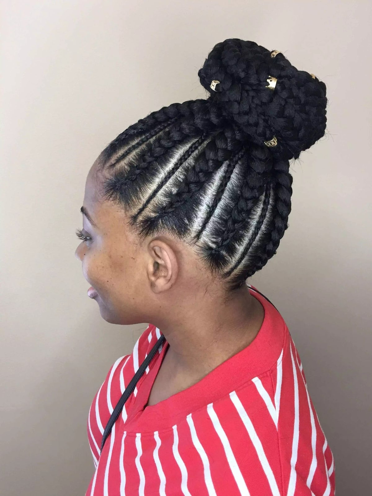 Cute Natural Braided Hairstyles
 20 cute African cornrow braid hairstyles with an updo Tuko