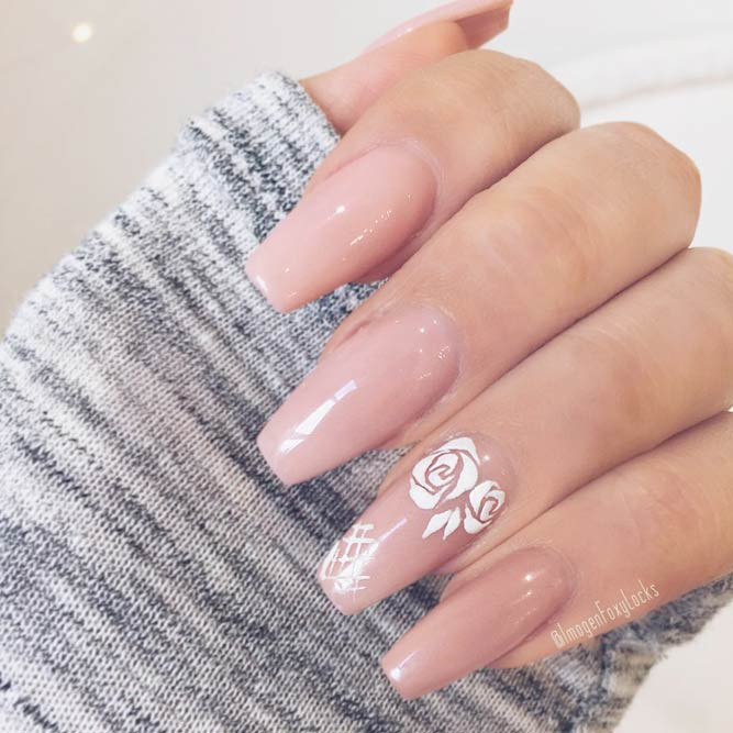 Cute Nude Nail Designs
 Best Nude Pink Nails Ideas