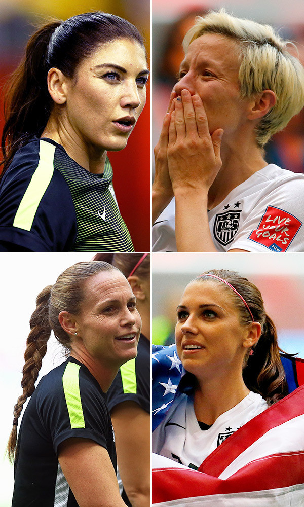 Cute Soccer Hairstyles
 [PICS] Women’s Soccer Hairstyles — 2015 World Cup Hair