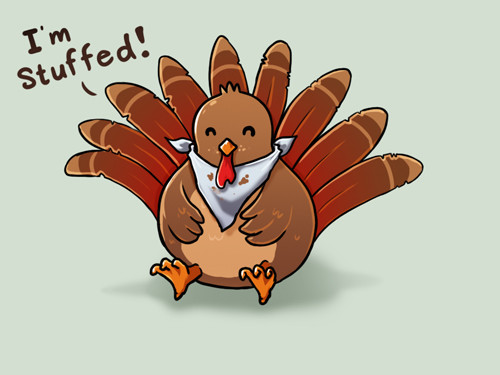 Cute Thanksgiving Turkey
 4 Morbid but also kind of cute Thanksgiving Cartoons