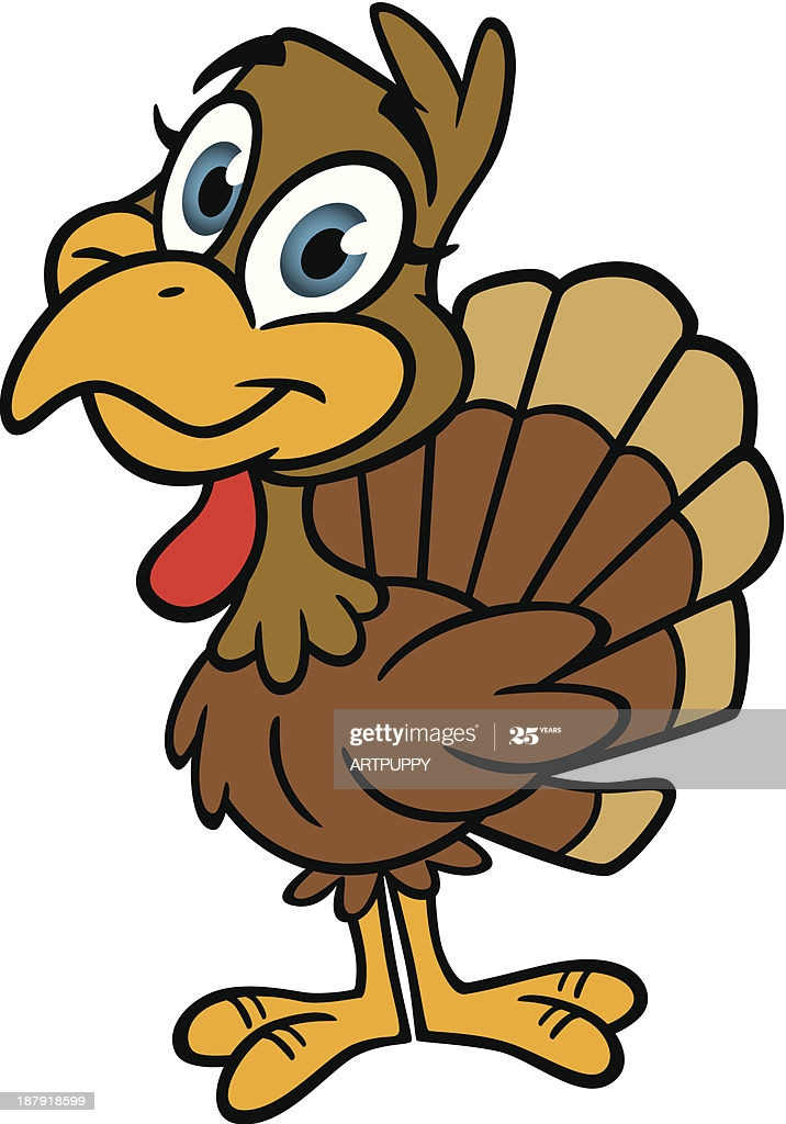 Cute Thanksgiving Turkey
 Cute Thanksgiving Turkey High Res Vector Graphic Getty