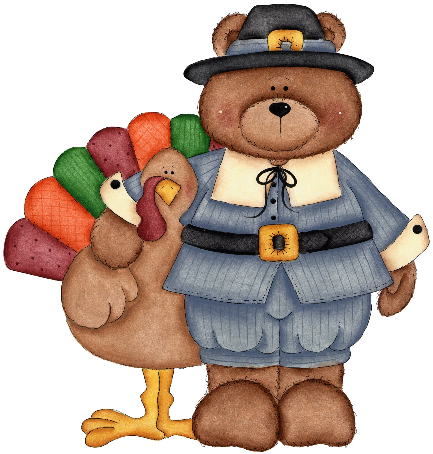 Cute Thanksgiving Turkey
 Cute Turkey Clip Art ClipArt Best