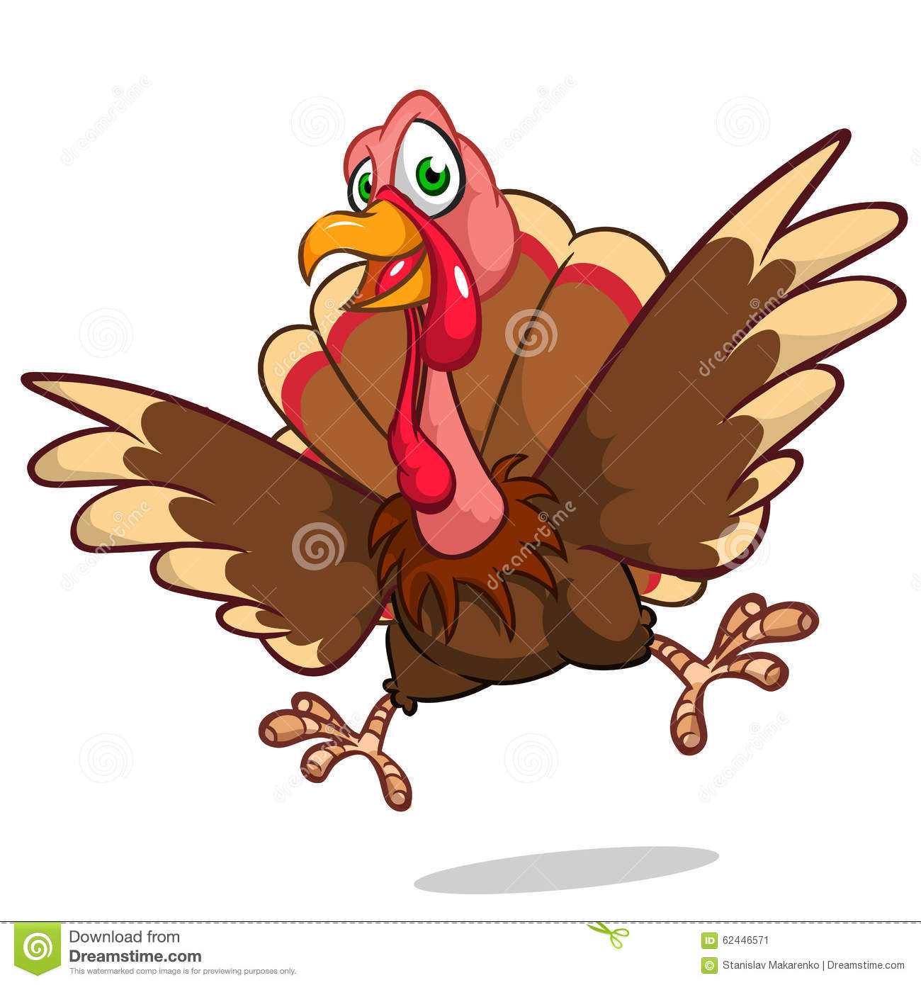 Cute Thanksgiving Turkey
 Cute Turkey Cartoon Stock Vector Image