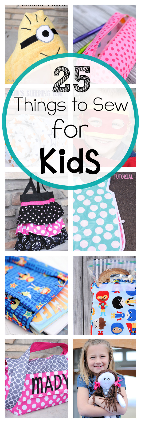 Cute Things For Kids
 25 Sewing Patterns for Kids Crazy Little Projects