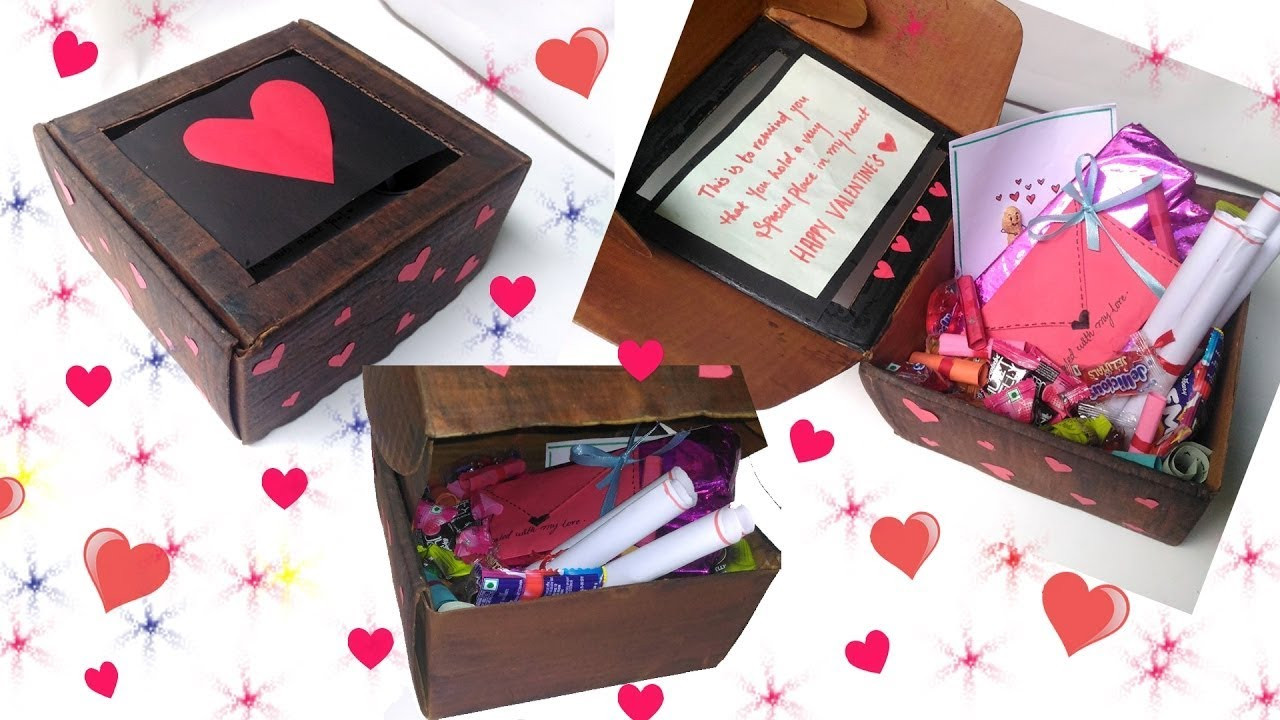 Cute Valentine Gift Ideas For Her
 DIY Cute Valentine s Day Box Idea for Him & Her