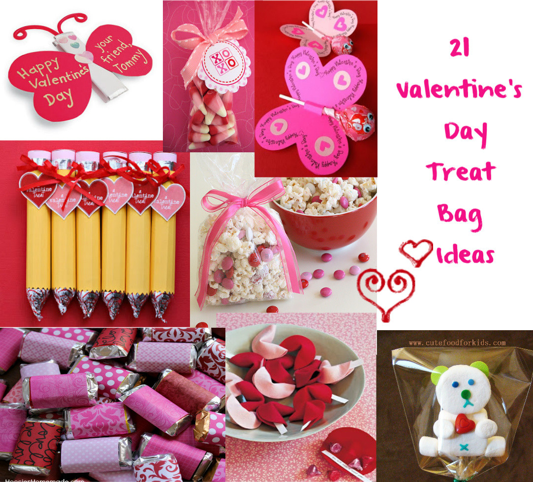 Cute Valentine Gift Ideas For Kids
 Cute Food For Kids Valentine s Day Treat Bag Ideas